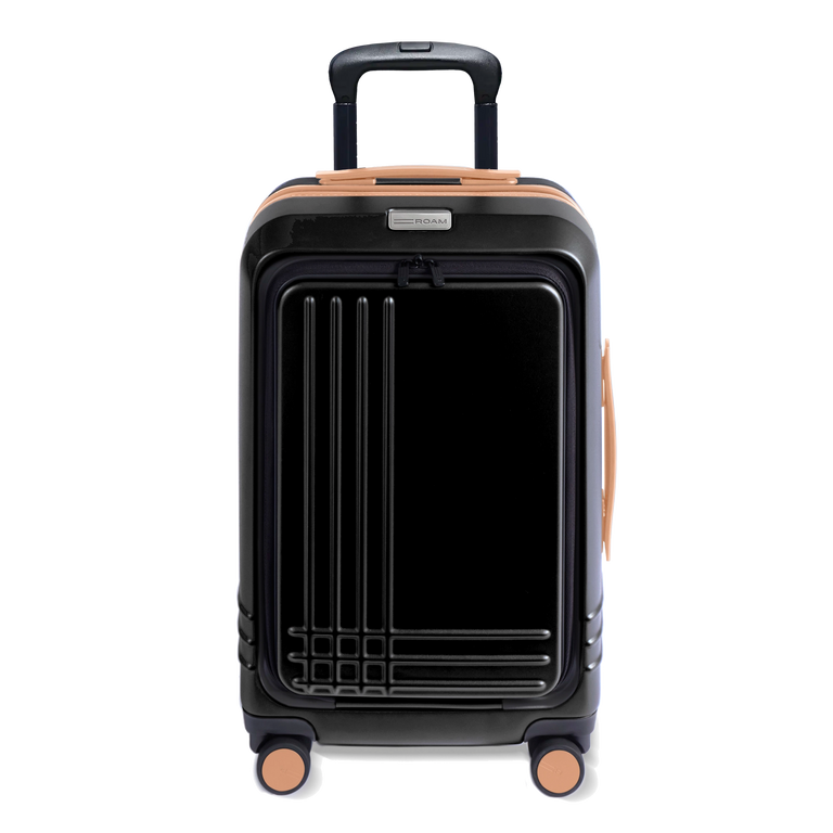 Chamfered edges provide a sleek look and allow cases to easily fit in the overhead compartment.