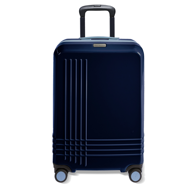 Chamfered edges provide a sleek look and allow cases to easily fit in the overhead compartment.