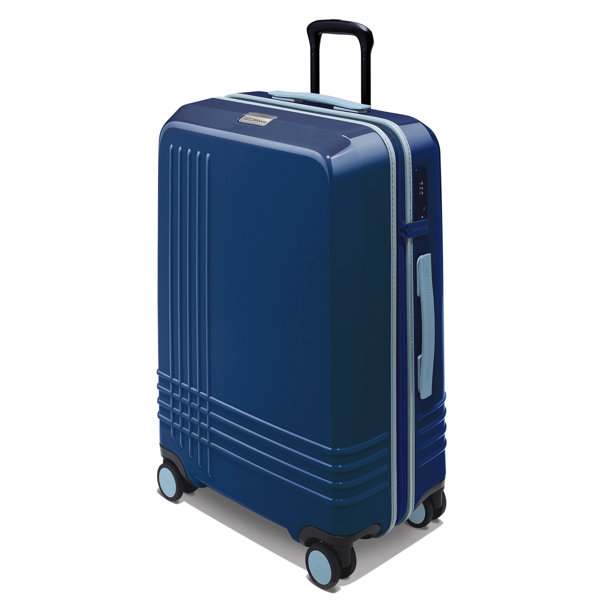 Roam luggage logo clearance