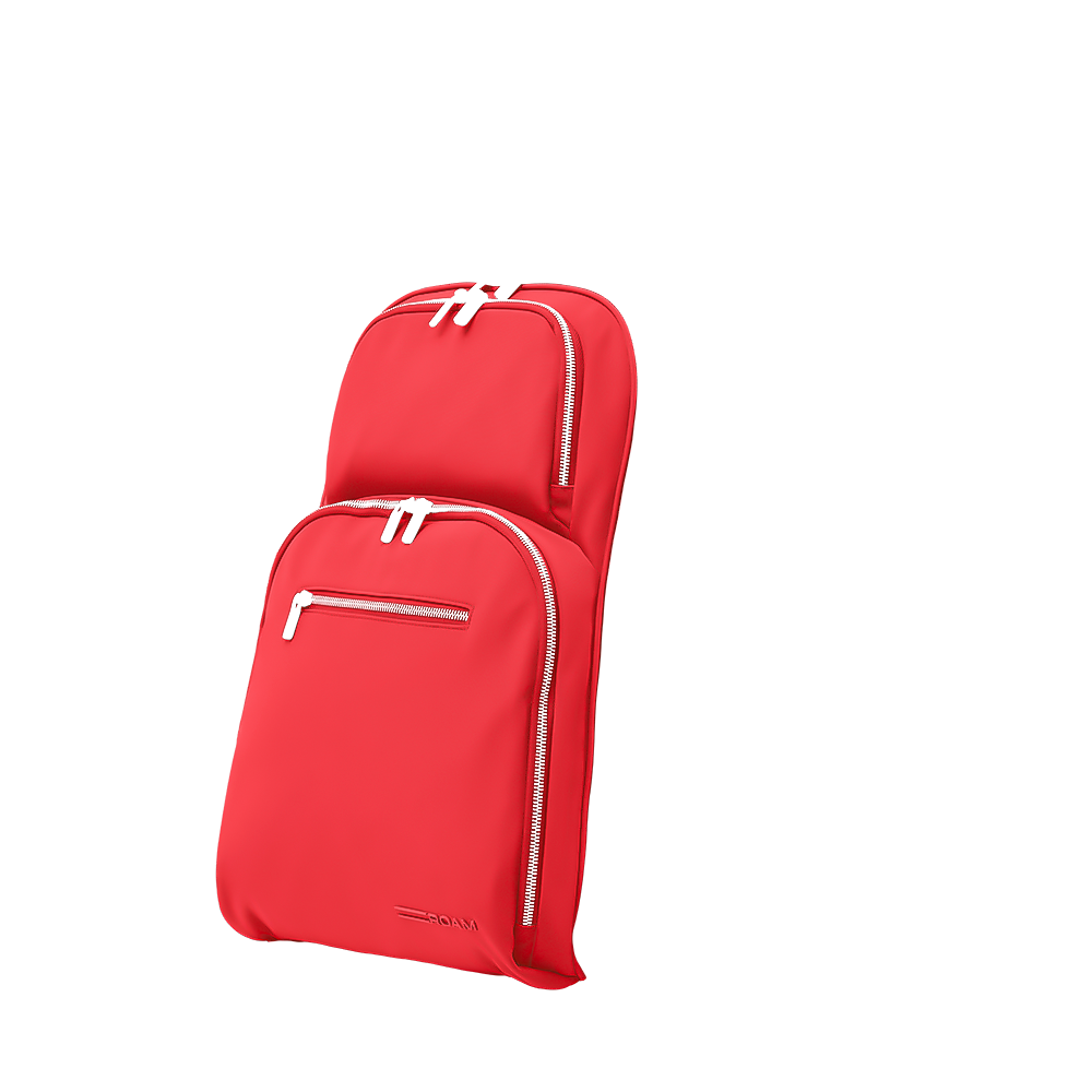 backpack continental front panel in rio fire