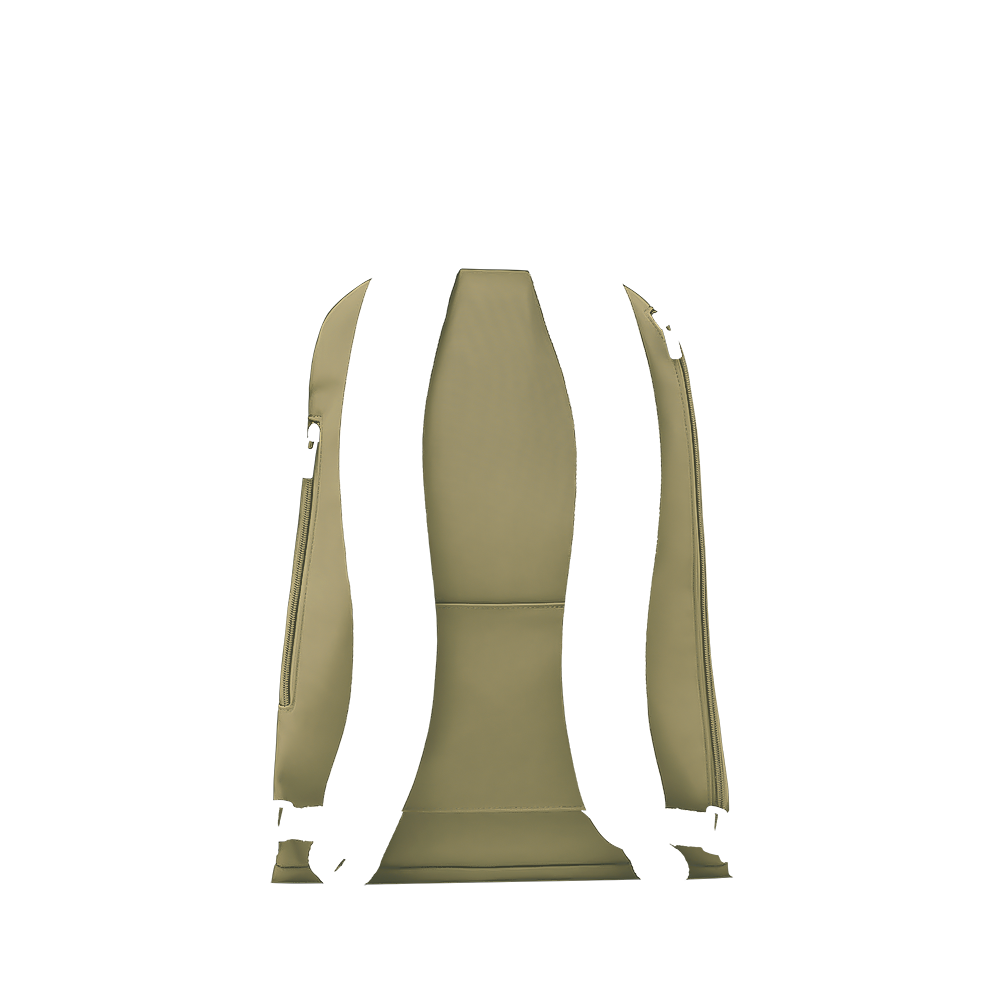backpack continental back panel in venetian green