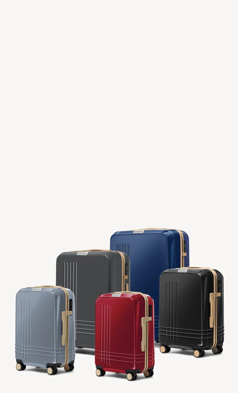 ROAM Luggage Premium Built to Order Luggage