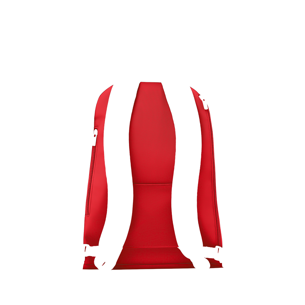 backpack continental back panel in rio fire