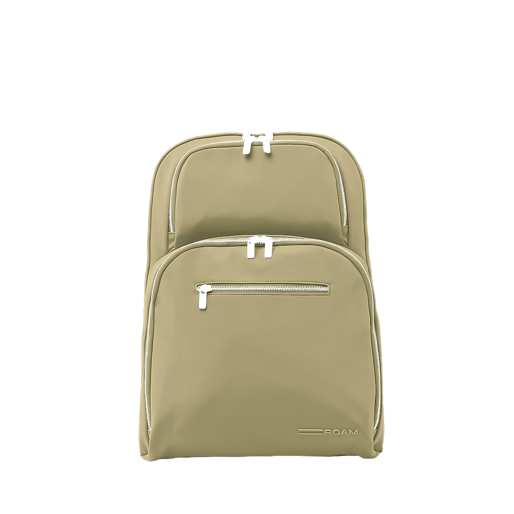 backpack continental front panel in venetian green