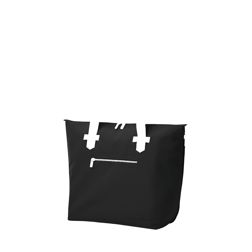 tote weekend front in kyoto black