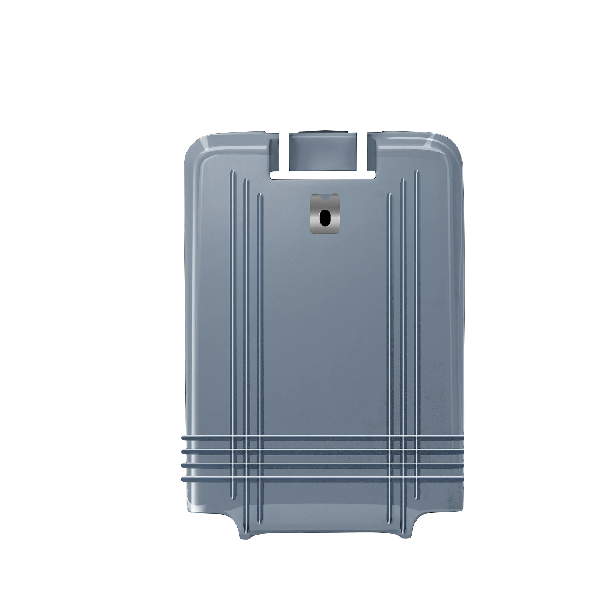 luggage large check in back shell in glossy slate