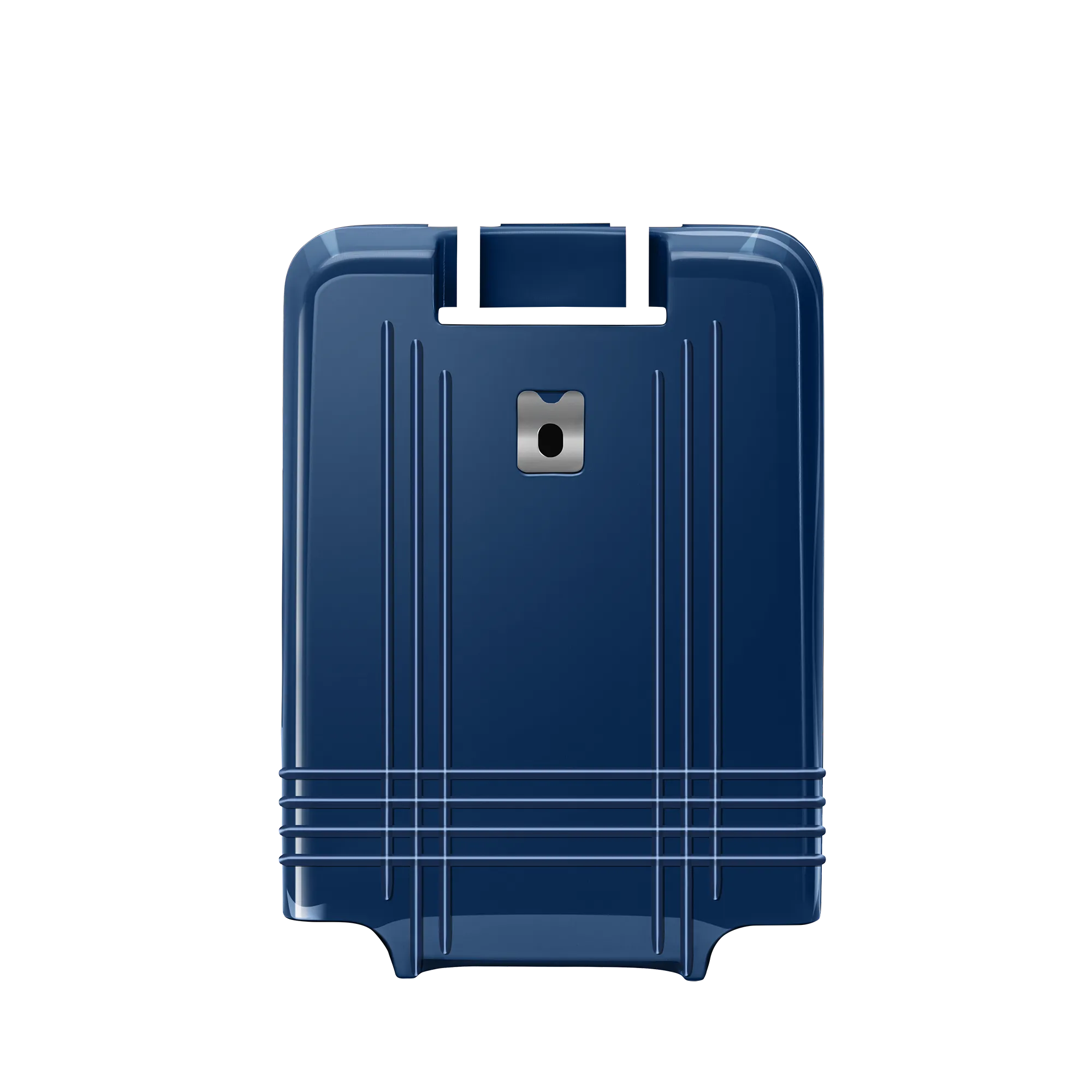 luggage check in back shell in glossy navy