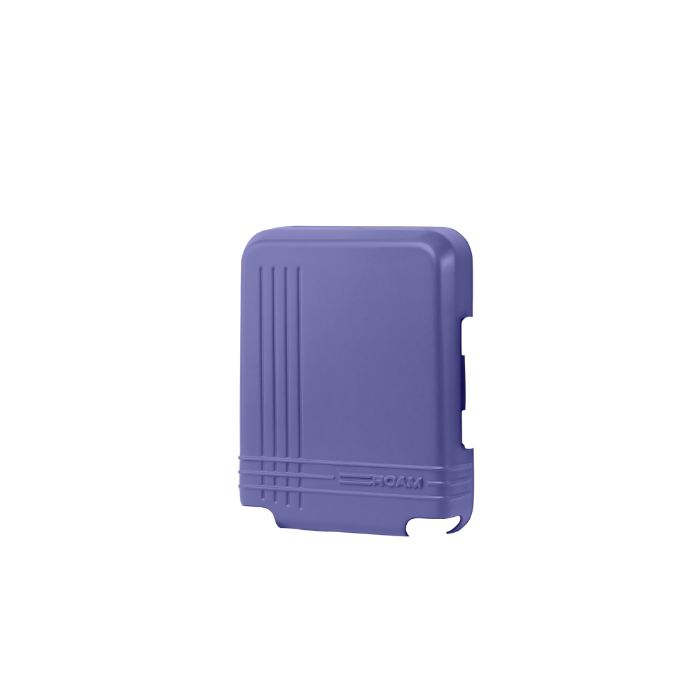 luggage large carry on front shell in carolina lilac